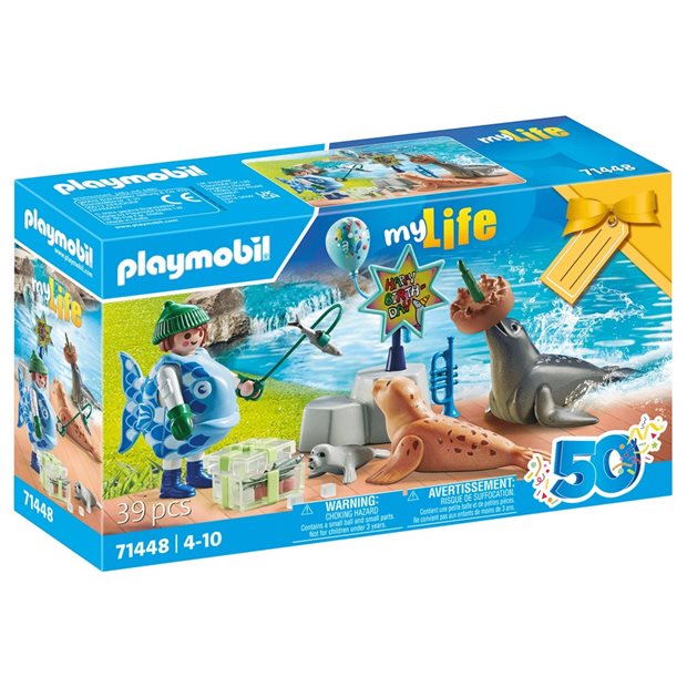 Playmobil Gift Σετ Πάρτυ Στο Ενυδρείο Με Τις Φώκιες – 71448