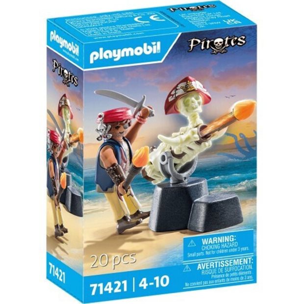 Playmobil Πειρατής Με Κανόνι – 71421