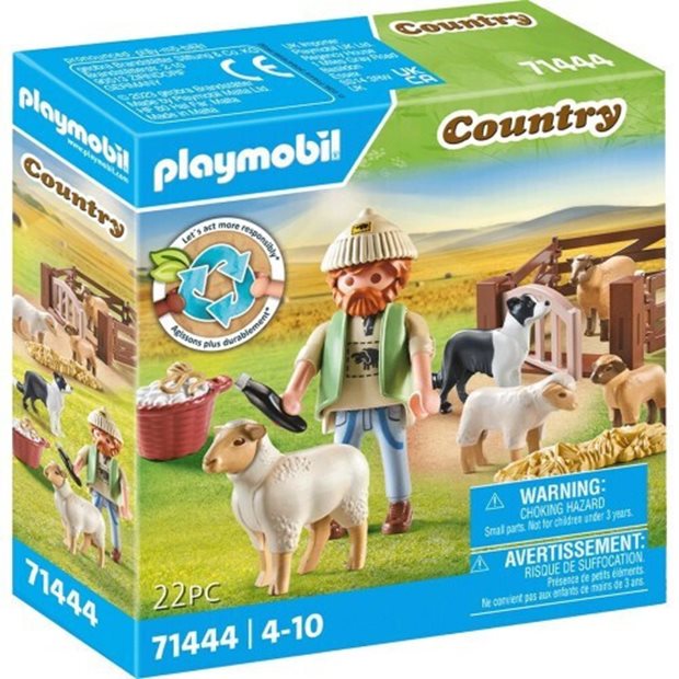 Playmobil Βοσκός Με Προβατάκια – 71444