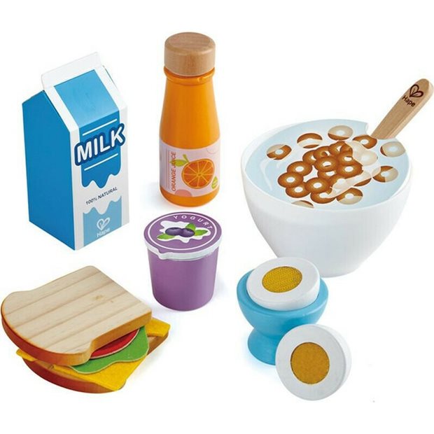 Ξυλινο Σετ Τροφιμα Hape Playfully Delicious Breakfast - E3172A