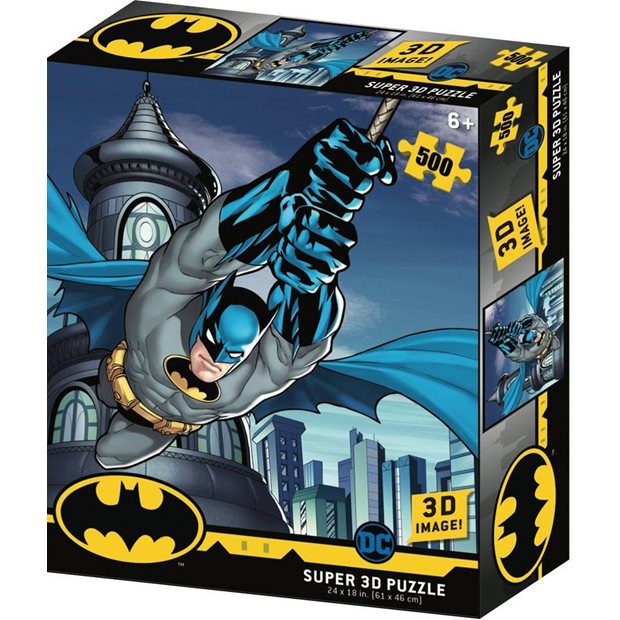 Παζλ DC Comics Batman Soaring 500pcs Prime 3D - 32521