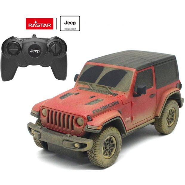 Τηλεκατευθυνομενο Jeep Wrangler Rubicon Muddy - 79500-4