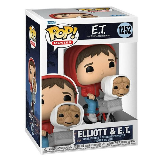 Funko Pop! Movies: E.T. The Extraterrestrial - Elliott with E.T. #1252 - 077071