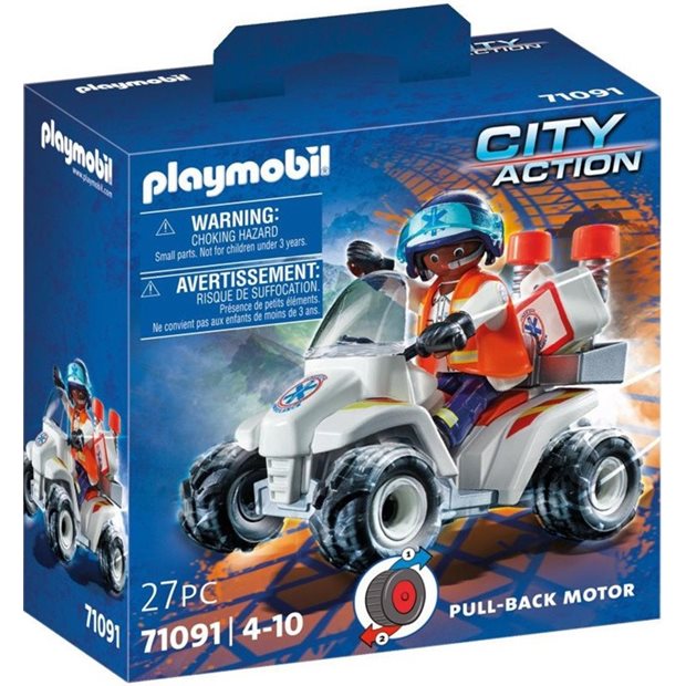 Playmobil City Action Διασωστρια Με Γουρουνα 4×4 – 71091