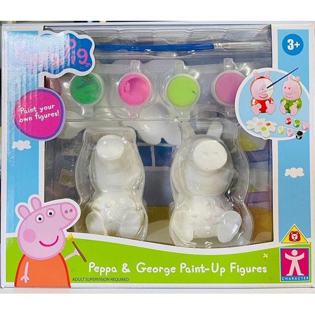 Peppa Pig Φιγουρες Για Ζωγραφικη 2Τμχ – PP017000