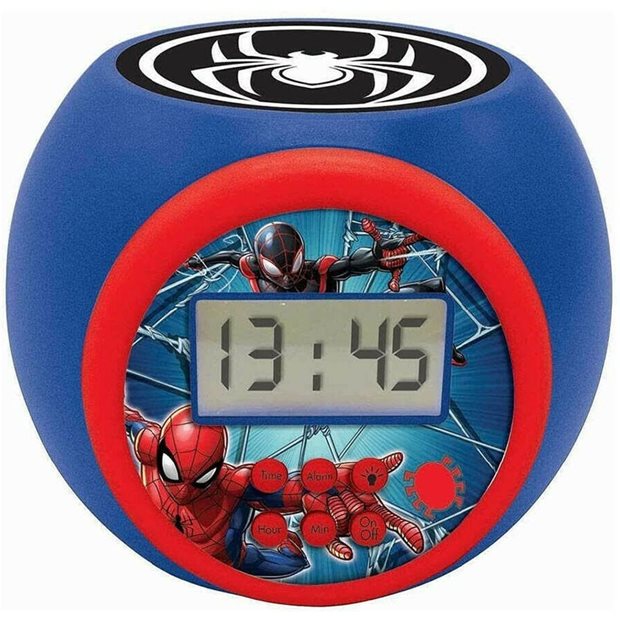 Ρολόι Ξυπνητήρι Spider-Man Με Χρονοδιακόπτη - 25.RL977SP