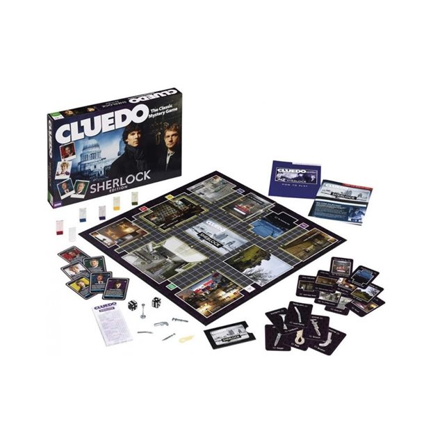 Επιτραπέζιο Παιχνίδι Cluedo Sherlock Edition - 019514