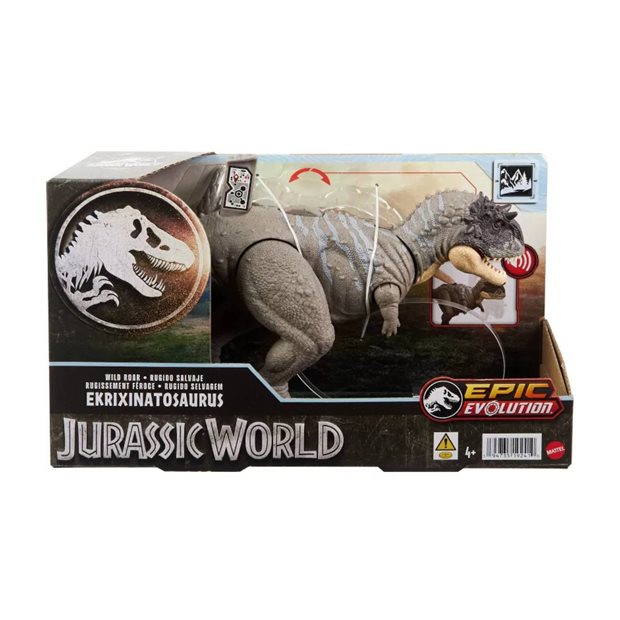 Mattel Jurassic World Δεινόσαυροι Με Κινούμενα Μέλη Ekrixinatosaurus – HTK70