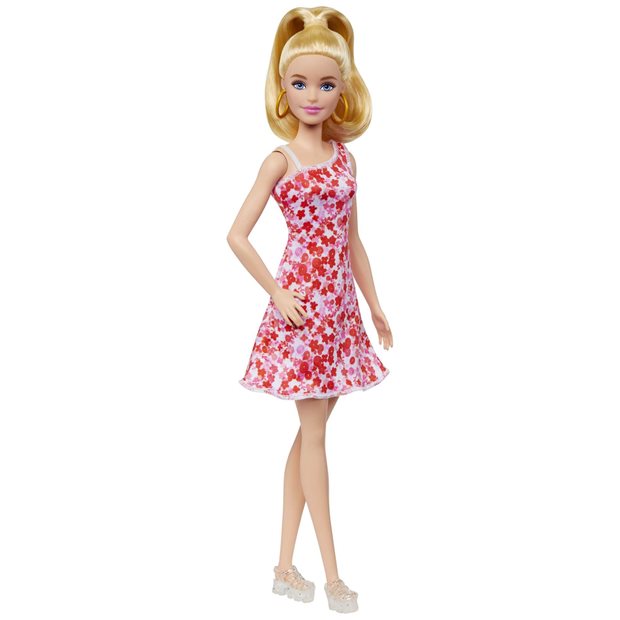 Barbie Νέες Barbie Fashionistas- Λουλουδάτο Φόρεμα – HJT02