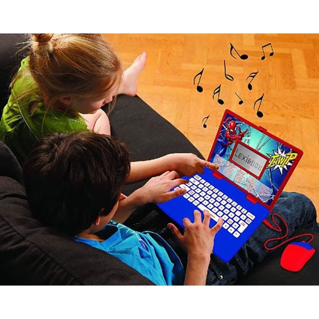 Lexibook Εκπαιδευτικο Διγλωσσο Laptop Spider-Man - 25.JC598SPi8