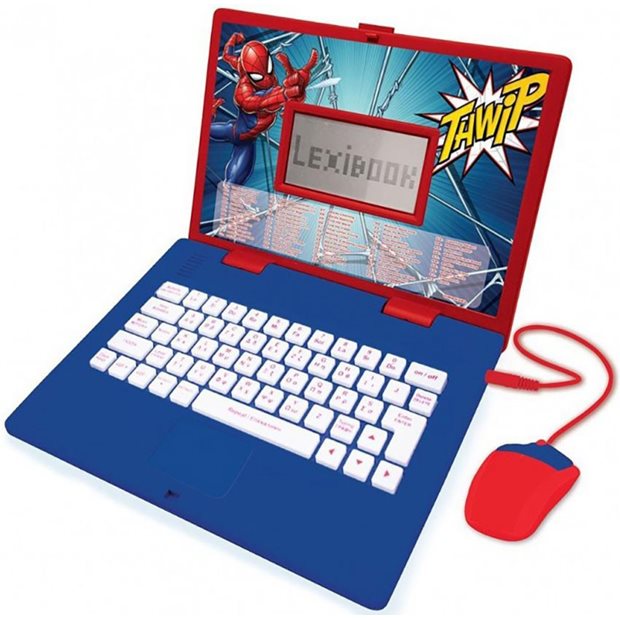 Lexibook Εκπαιδευτικο Διγλωσσο Laptop Spider-Man - 25.JC598SPi8