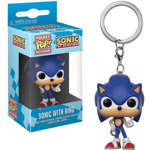 Μπρελόκ Sonic w/ Ring | Funko Pop! Keychain - UND20289