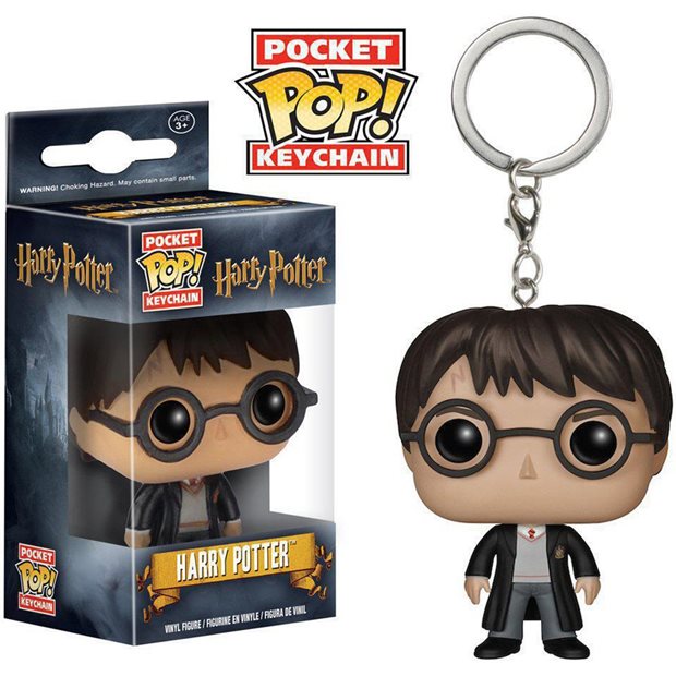Μπρελόκ Harry Potter - Harry Potter w/ Glasses | Funko Pop! Keychain - 025596