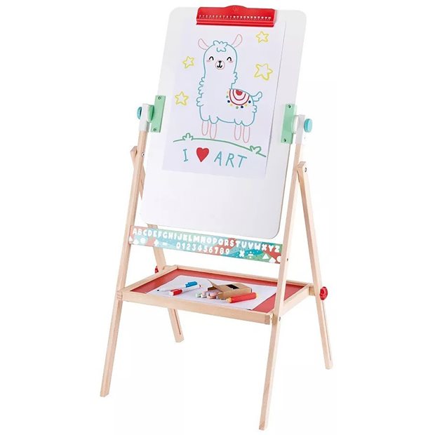 Ξυλινος Πινακας Hape Early Explorer Flip Flat Easel - E1063