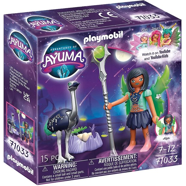 Playmobil Ayuma Moon Fairy Με Μαγικο Ζωακι – 71033