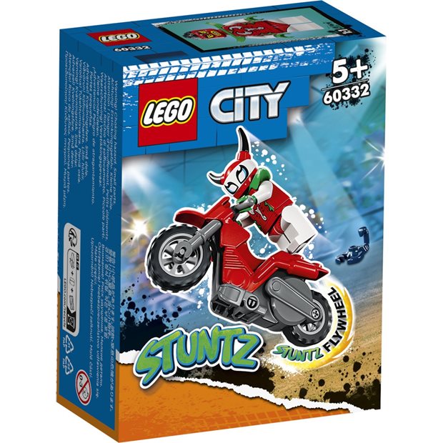Lego City Reckless Scorpion Stunt Bike - 60332