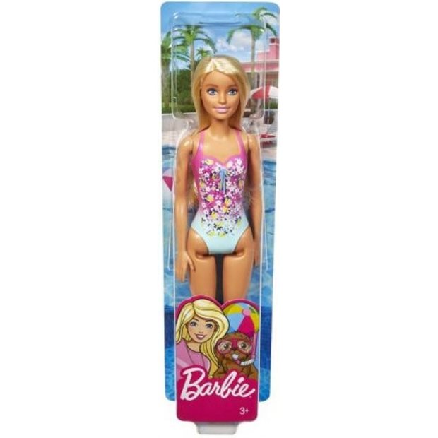 Κούκλα Barbie Beach Water Play Σε 4 Σχέδια | Mattel - DWJ99