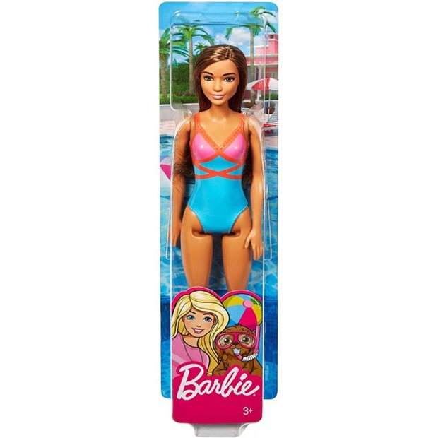 Κούκλα Barbie Beach Water Play Σε 4 Σχέδια | Mattel - DWJ99
