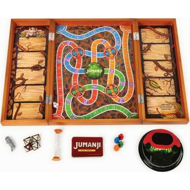 Επιτραπεζιο Παιχνιδι Spin Master Jumanji Σε Ξυλινη Συσκευασια - 6059740