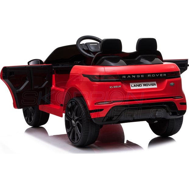 Range Rover Evoque Original License 12V - Κόκκινο | Skorpion Wheels - 52460901