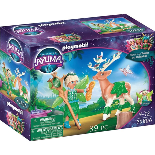 Playmobil Ayuma Forest Fairy Με Μαγικό Ζωάκι – 70806