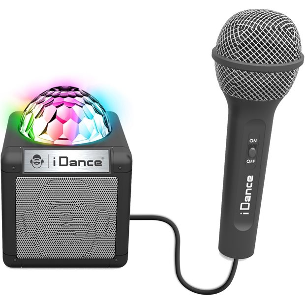 Φορητό Ηχείο Bluetooth Cube Sing Με Μικρόφωνο - Μαύρο | iDance - CS-100