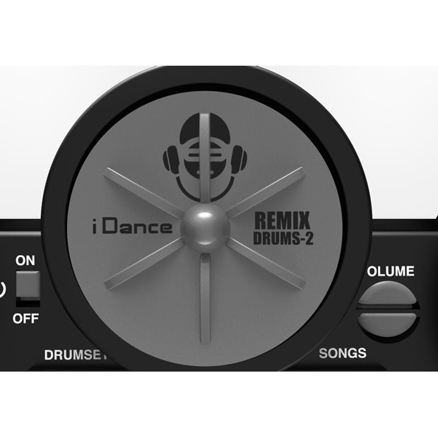 Τυμπανα iDance Remix Drums II Μαυρα - RD2