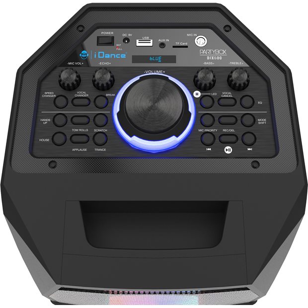 Φορητο Ηχειο Bluetooth iDance PartyBox Μαυρο - DJX-600