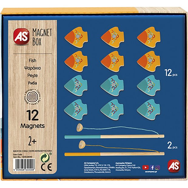 Επιτραπεζιο Παιχνιδι Magnet Box Ψαρακια - 1029-64040
