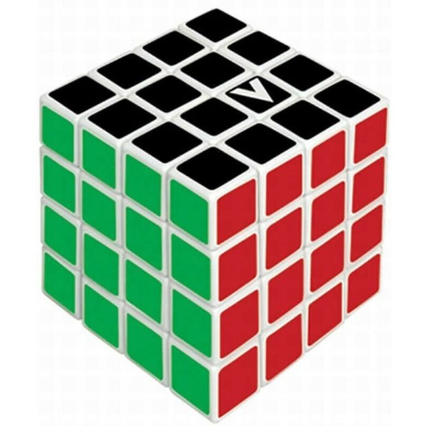 Παιδικος Κυβος V-Cube 4 White Flat 4x4x4 - V4W