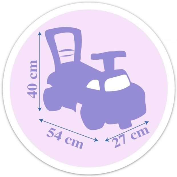 Ποδοκινητο Smoby Frozen Auto Ride On - 720533