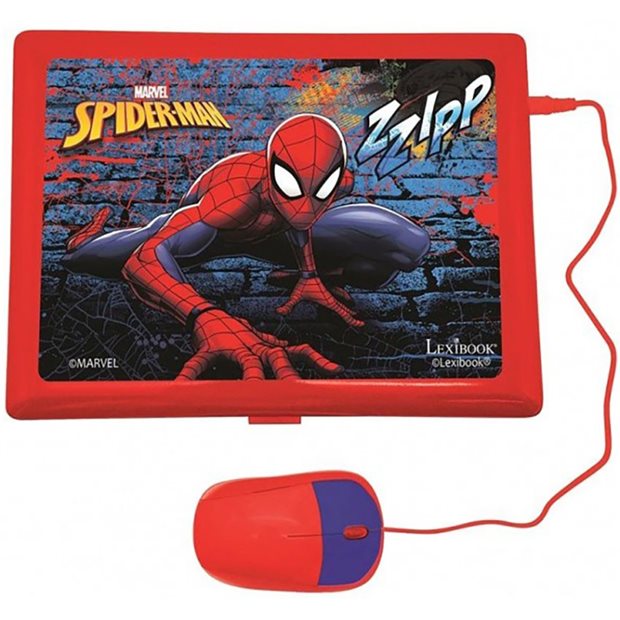 Lexibook Εκπαιδευτικο Διγλωσσο Laptop Spider-Man - 25.JC598SPi8