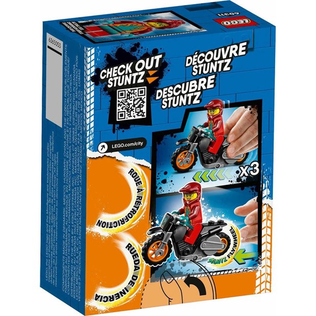 Lego City Fire Stunt Bike Με Κωδικο - 60311