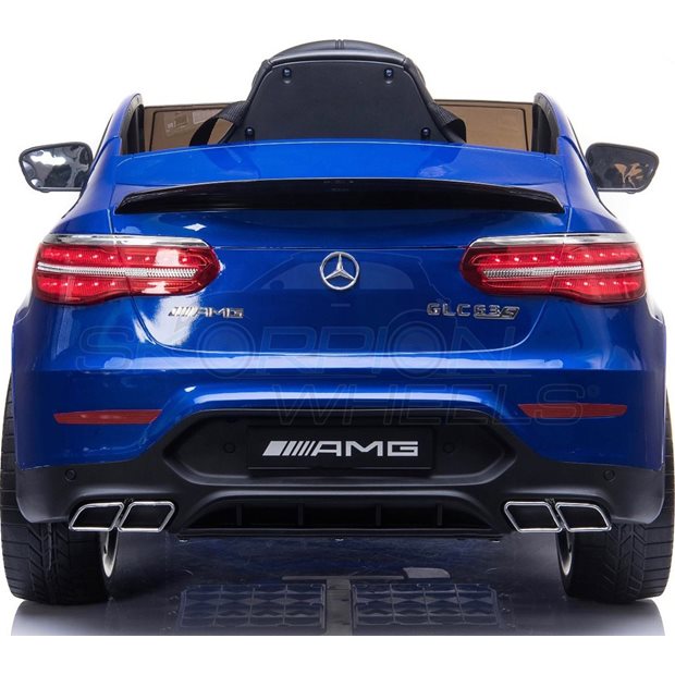 Ηλεκτροκίνητο Αυτοκίνητο Mercedes Benz GLC 63S AMG Original License 12V - Μπλε | Skorpion Wheels - 52460621