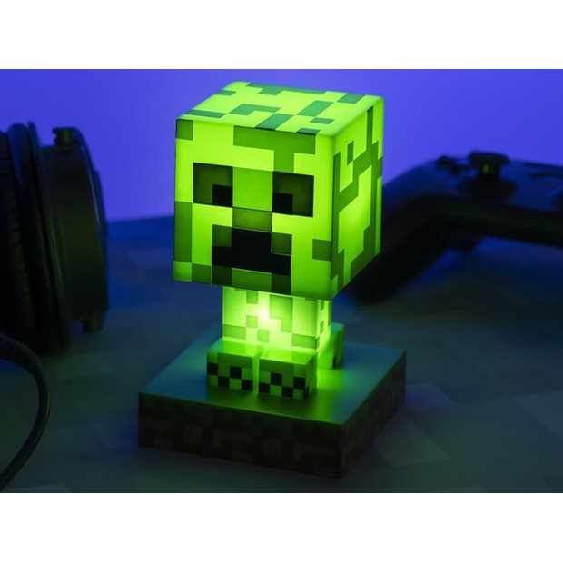 Φωτιστικο Minecraft Creeper Icon Light V2 - PP6593MCFV2