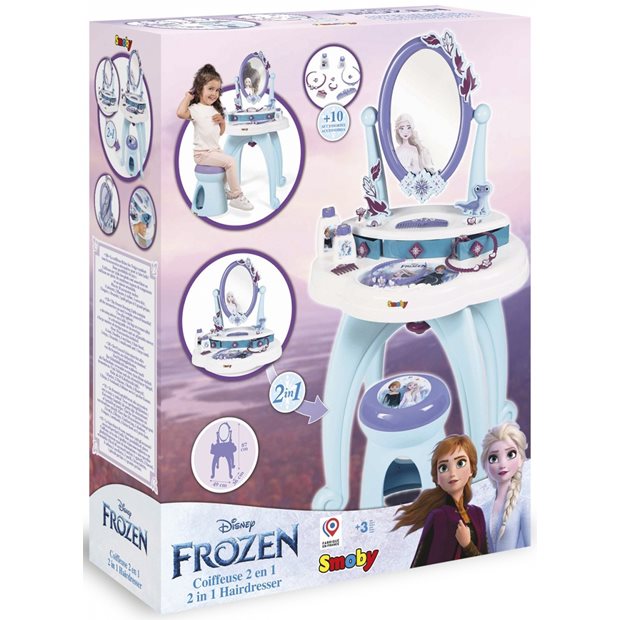 Τουαλετα Ομορφιας Smoby Frozen 2Σε1 Dressing Table - 320244