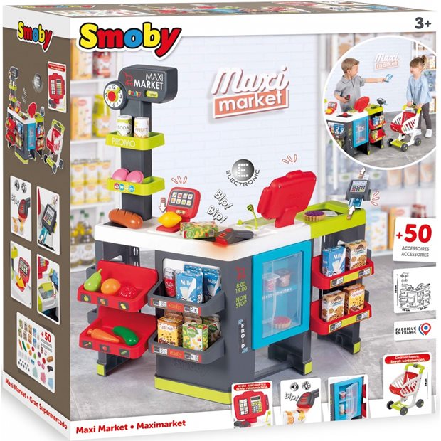 Παιδικο Μαγαζακι Smoby Maxi Market - 350235