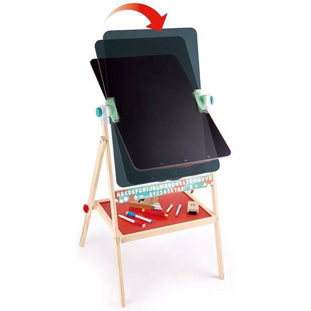 Ξυλινος Πινακας Hape Early Explorer Flip Flat Easel - E1063