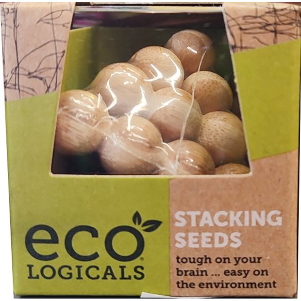 Puzzle Γριφος Eco Logicals Mini Stacking Seeds - 06170