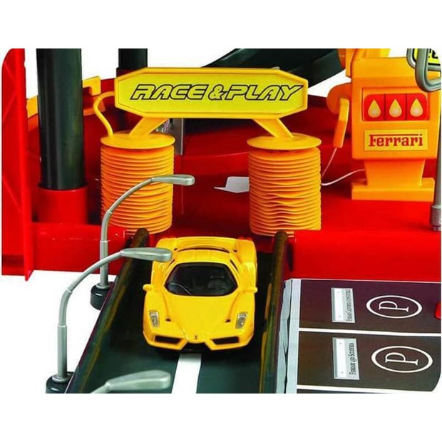 Ferrari R&P Bburago Parking Garage 1/43 & 2 Αυτοκινητα - 18/31204