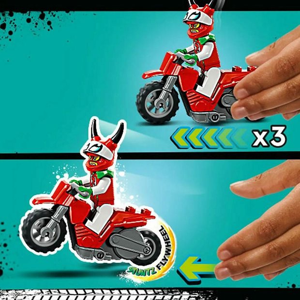 Lego City Reckless Scorpion Stunt Bike - 60332