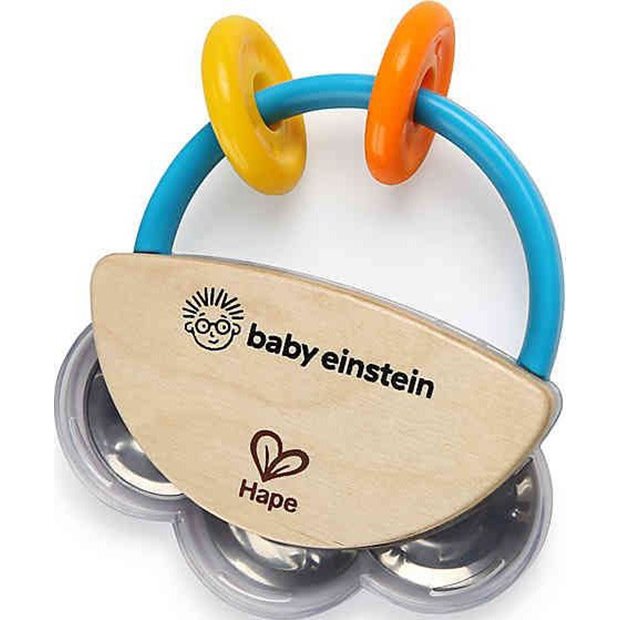 Ξύλινο Tiny Tambourine Hape Kids II - 12011